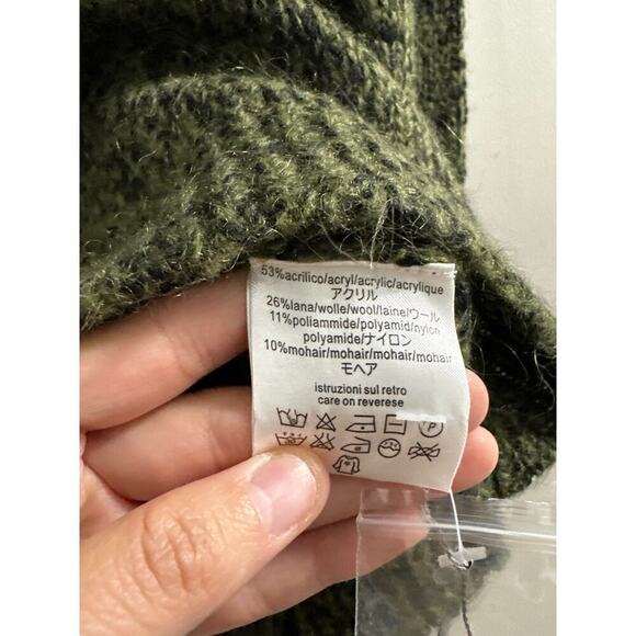 🔥FLASH SALE🔥 Sun68 green and‎ black pullover sweater boys size 10 New - Picture 4 of 5